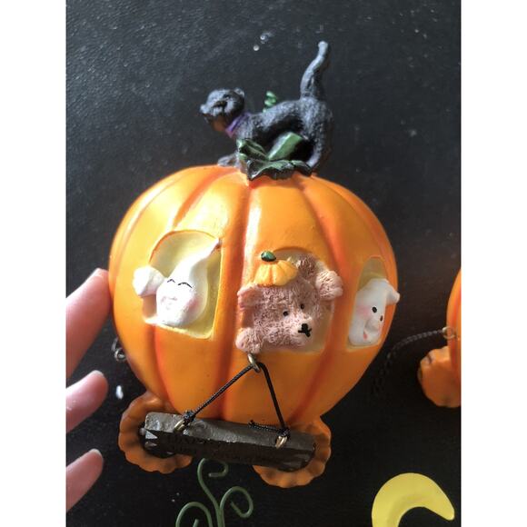 Oriental Trading Co Halloween Pumpkin Train With Box - Picture 6 of 8